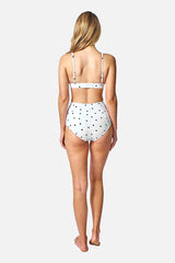 UNE PIECE in Polka Blanc