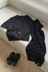 UNE PIECE in Black