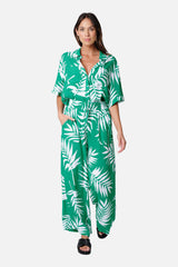 UNE PIECE in Palm Silhouette Green