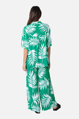 UNE PIECE in Palm Silhouette Green