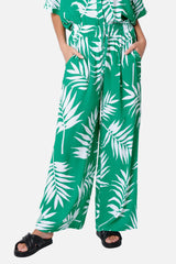 UNE PIECE in Palm Silhouette Green