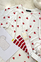 UNE PIECE in Red Hearts