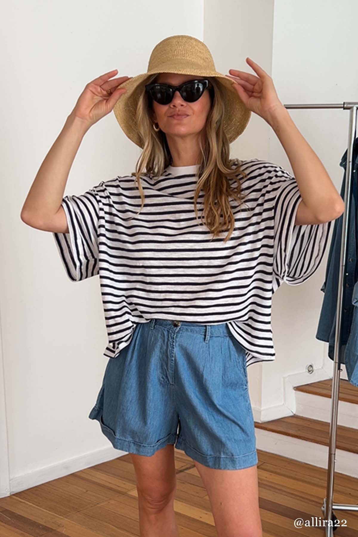 How to Style a Striped T-Shirt: 5 Polished Outfit Ideas