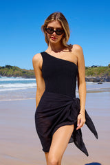 Beach Sarong BLACK