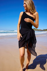 Beach Sarong BLACK
