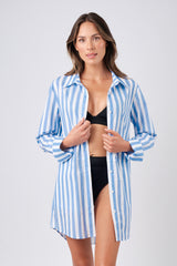 UNE PIECE in Hamptons Stripe Blue