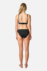 UNE PIECE-Classic Sassy Bikini Bottom BLACK