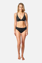 UNE PIECE in Polka Noir