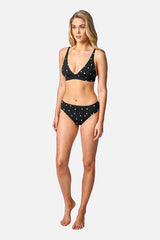UNE PIECE in Polka Noir