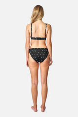 UNE PIECE in Polka Noir