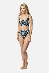 UNE PIECE in Daisy Silhouette Black