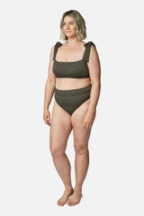 UNE PIECE in Khaki Texture