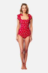 UNE PIECE in Paper Daisy Rouge