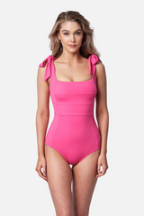 UNE PIECE-Classic Square Neck PINK