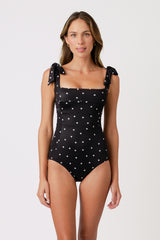 UNE PIECE in Polka Noir