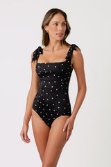 UNE PIECE in Polka Noir