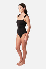 UNE PIECE-Classic Strapless One Piece BLACK