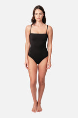 UNE PIECE-Classic Strapless One Piece BLACK