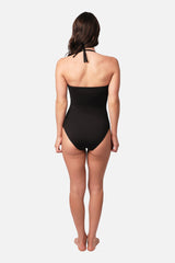 UNE PIECE-Classic Strapless One Piece BLACK