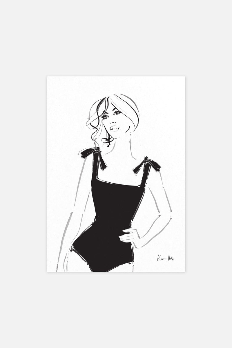 UNE PIECE-FREE GIFT - Kerrie Hess A5 Art Print