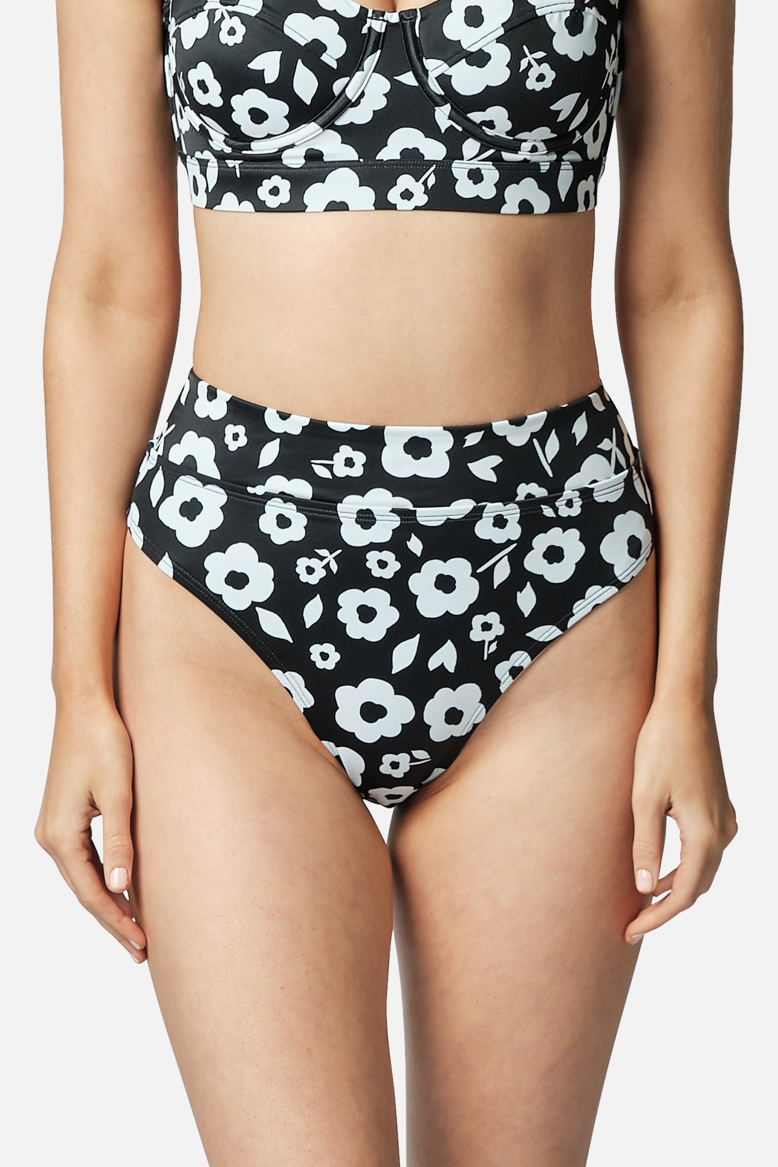 Collective Swimwear - High-Cut High-Waisted Bikini Bottom featured image