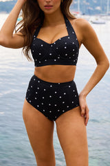 UNE PIECE in Polka Noir