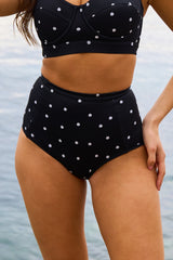 UNE PIECE in Polka Noir