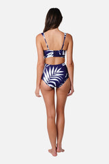 UNE PIECE in Palm Silhouette Navy