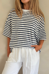 UNE PIECE in White Striped