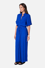 UNE PIECE Palazzo Pants in Cobalt Blue