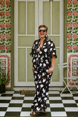 UNE PIECE in Magnolia Silhouette Black