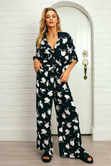 UNE PIECE in Magnolia Silhouette Black