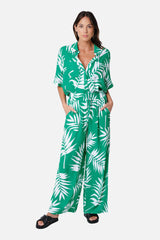 UNE PIECE in Palm Silhouette Green