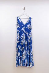 UNE PIECE in Palm Silhouette Cobalt