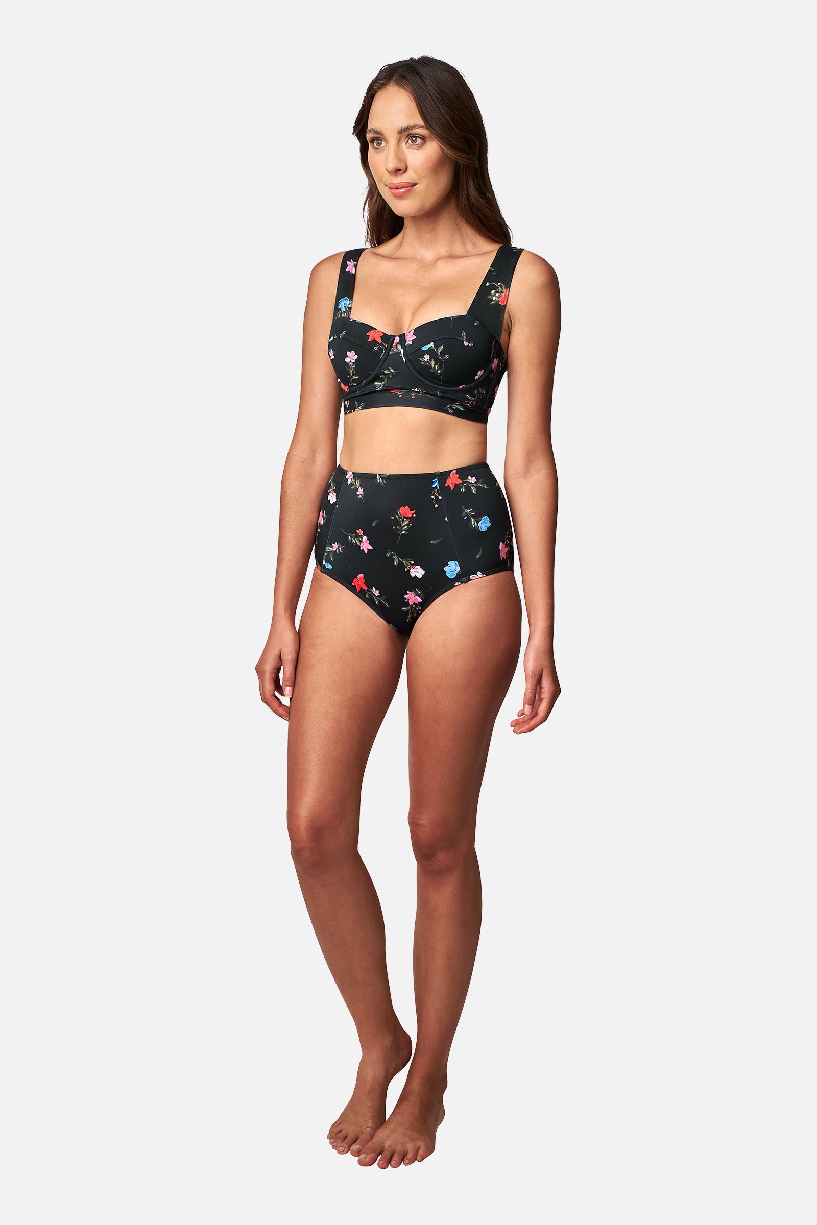 Collective Swimwear - Never Say Never High-Waisted Bikini Bottom fourth image