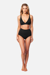 UNE PIECE-Never Say Never Bikini Bralette BLACK